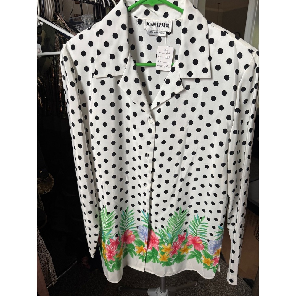 016 Joan Leslie vintage 80s top
